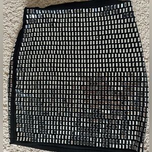 Small black mirror skirt from Windsor